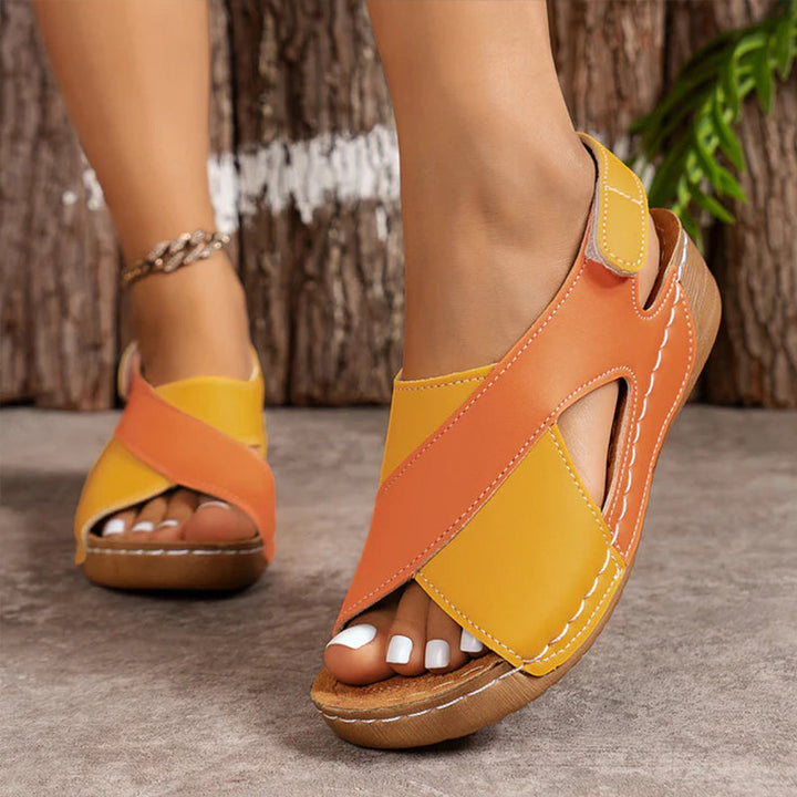 Soleva - Ultra-Comfort Orthopedic Wedge Sandals