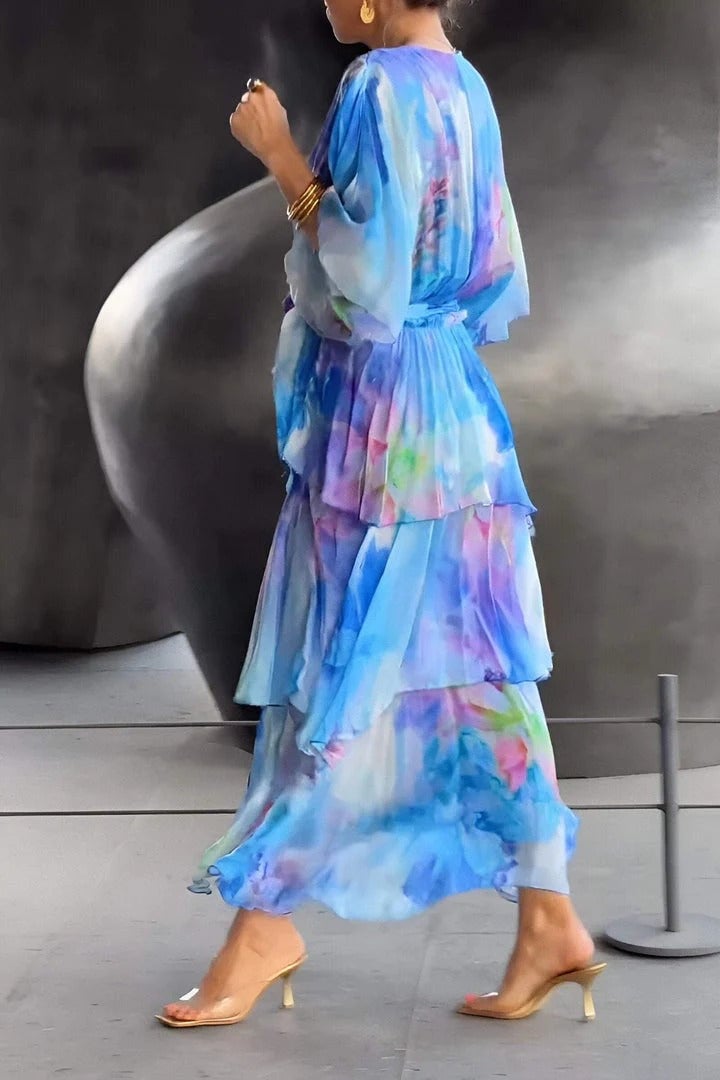 Celeste – Flowy Elegance Maxi Dress