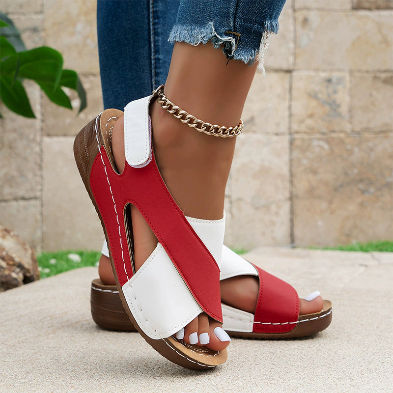 Soleva - Ultra-Comfort Orthopedic Wedge Sandals