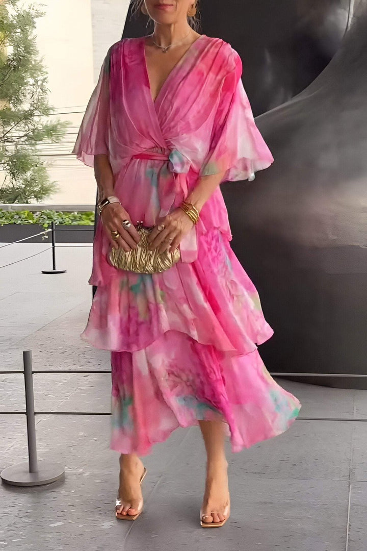 Celeste – Flowy Elegance Maxi Dress