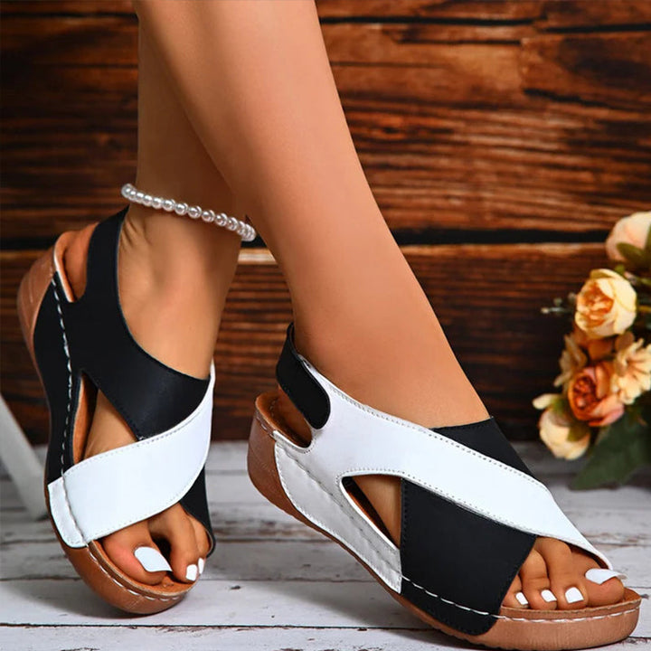 Soleva - Ultra-Comfort Orthopedic Wedge Sandals